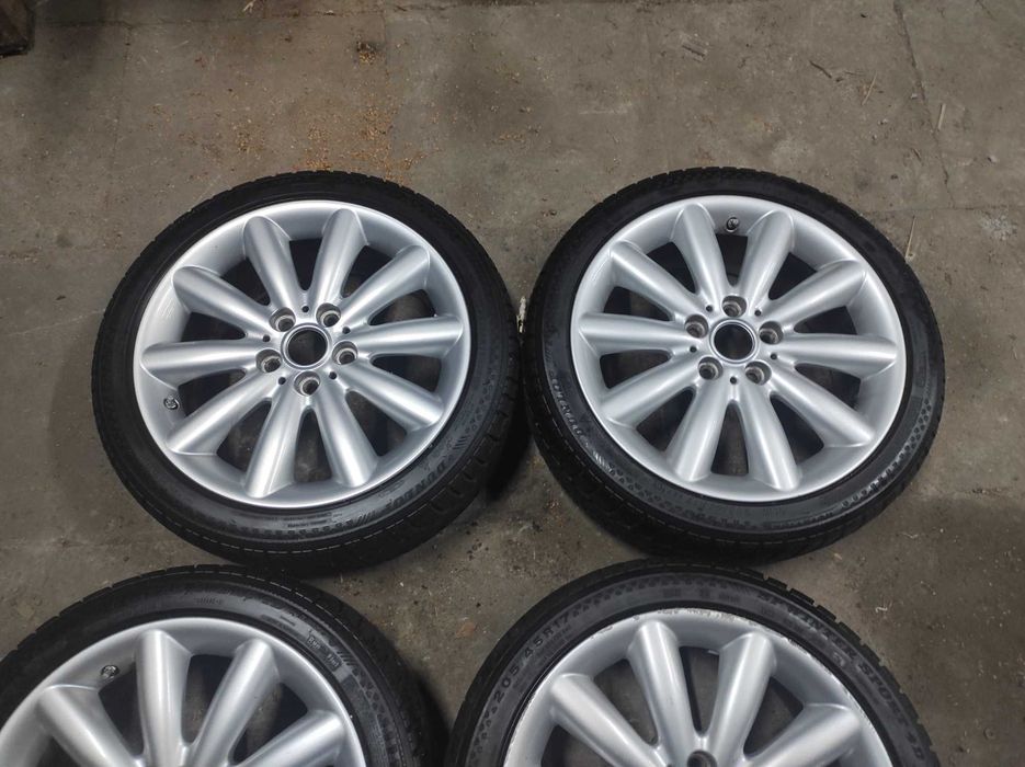 Koła Alufelgi Zima Mini Cooper 205/45 R17 Dunlop rok2018 ET 5x112 czuj