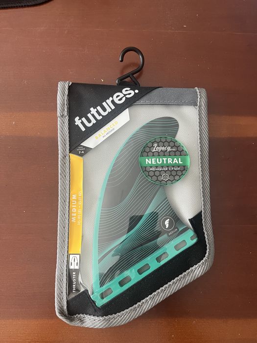Quilhas Futures Fins F6 Legacy Series - Tri