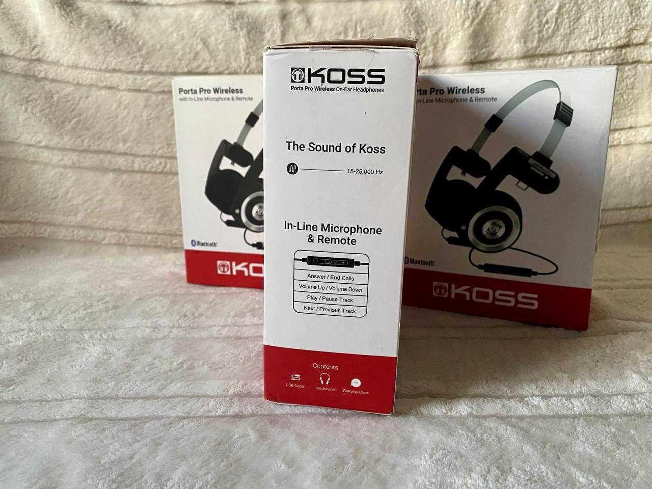 Навушники Koss Porta Pro Wireless безпровідні