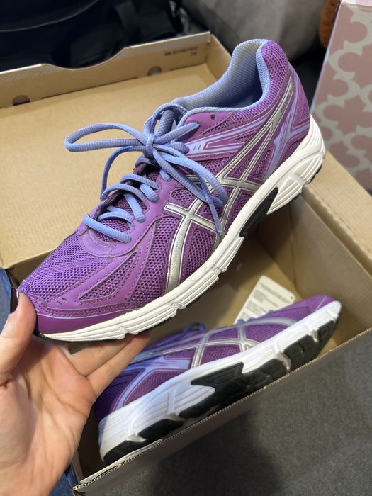 buty asics patriot 7 fioletowe, buty do biegania