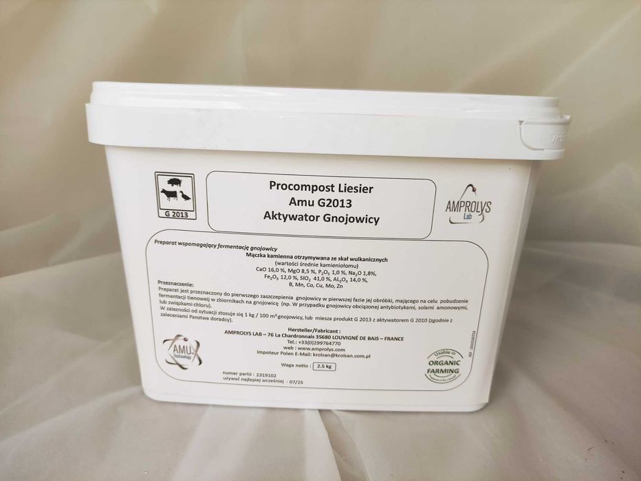 AMU - Super Mocny 250m3. Do rozkładu gnojowicy, na zapach i jako nawóz