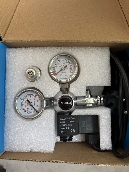 NICREW Regulator CO2 Do Akwarium Reduktor Ciśnienia