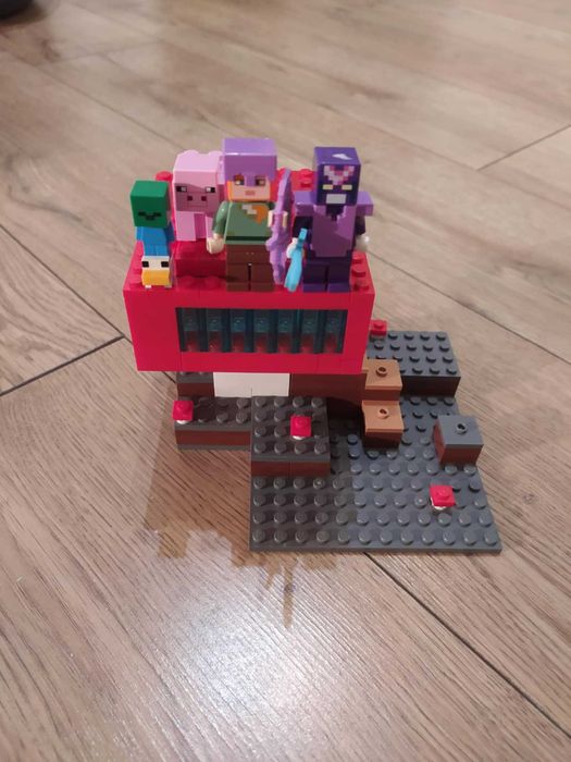 LEGO MIX KLOXKÓW : Minecraft x 2,  Technic Jeep, 3w1 -Aparat, kamera