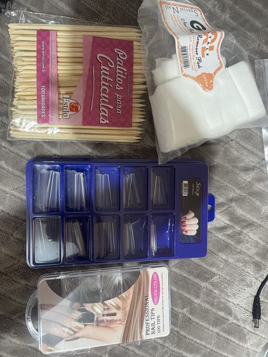 Material de manicure novo unhas de gel