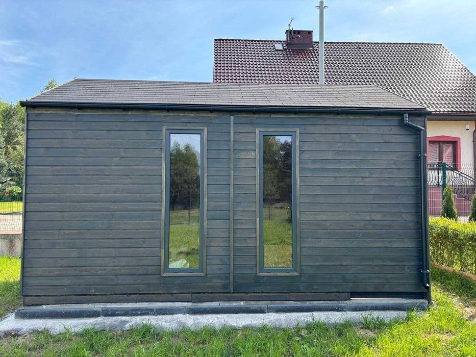 Nowoczesny domek ogrodowy 4x3 m – drewniana stodoła, altana