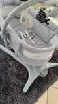 Chicco Baby Hug 4w1  + (tacka do karmienia, materac, pokrowiec)