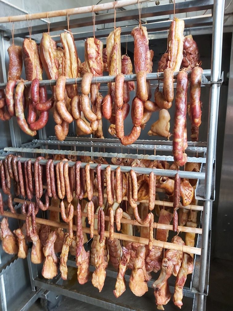 Копчення м`яса, сала, птиці