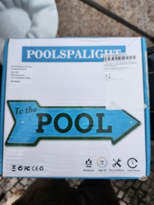 Luz Led para piscina branca