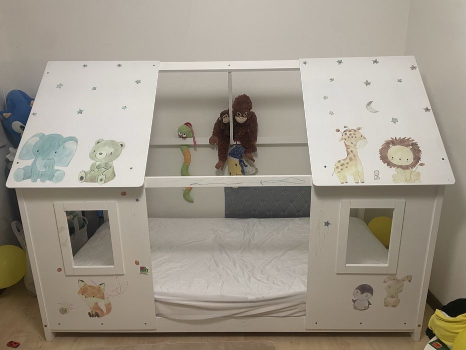 Cama homa infantil com colchão