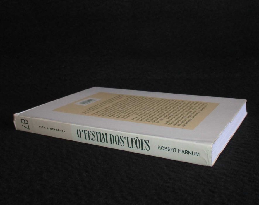 Livro O Festim dos Leões Robert Harnum