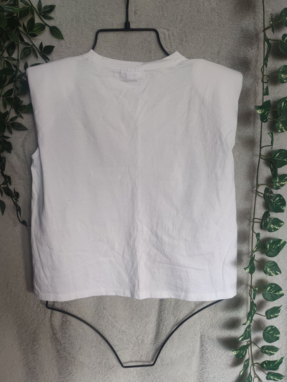 Name IT Tshirt nowy 152 biały poduszki bawełna