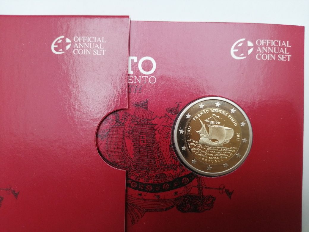 2€ Proof Fernão Mendes Pinto 2011