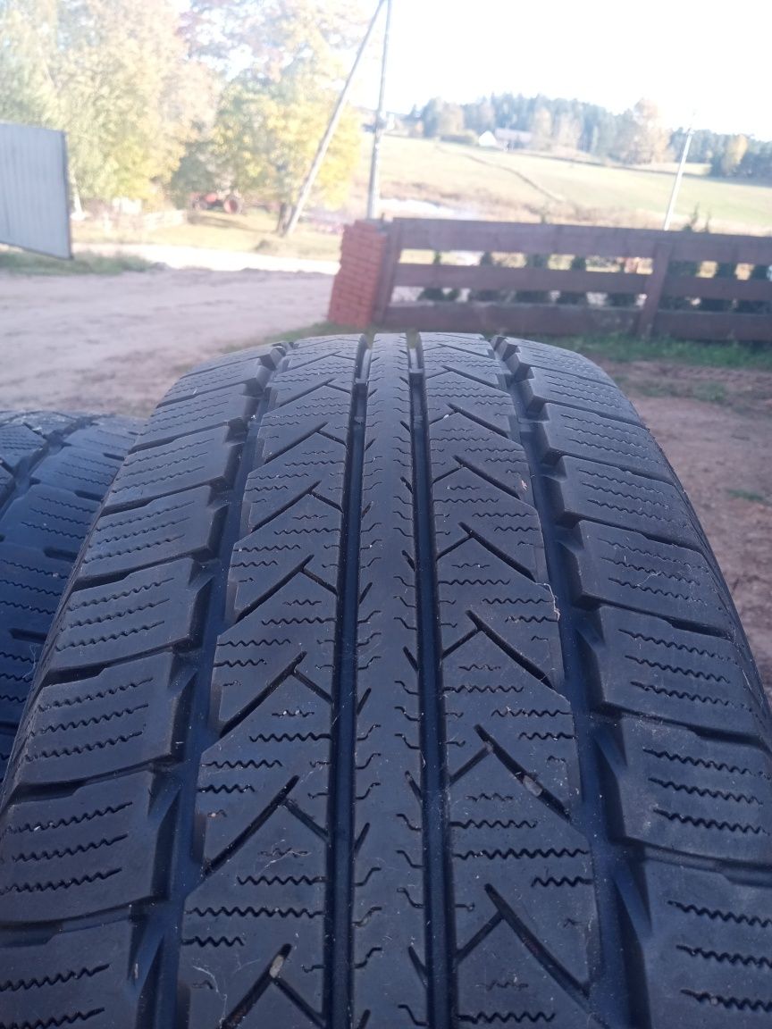 Opony zimowe Nankang Snow SL-6 215/60/17c 8mm jak nowe dostawczy bus