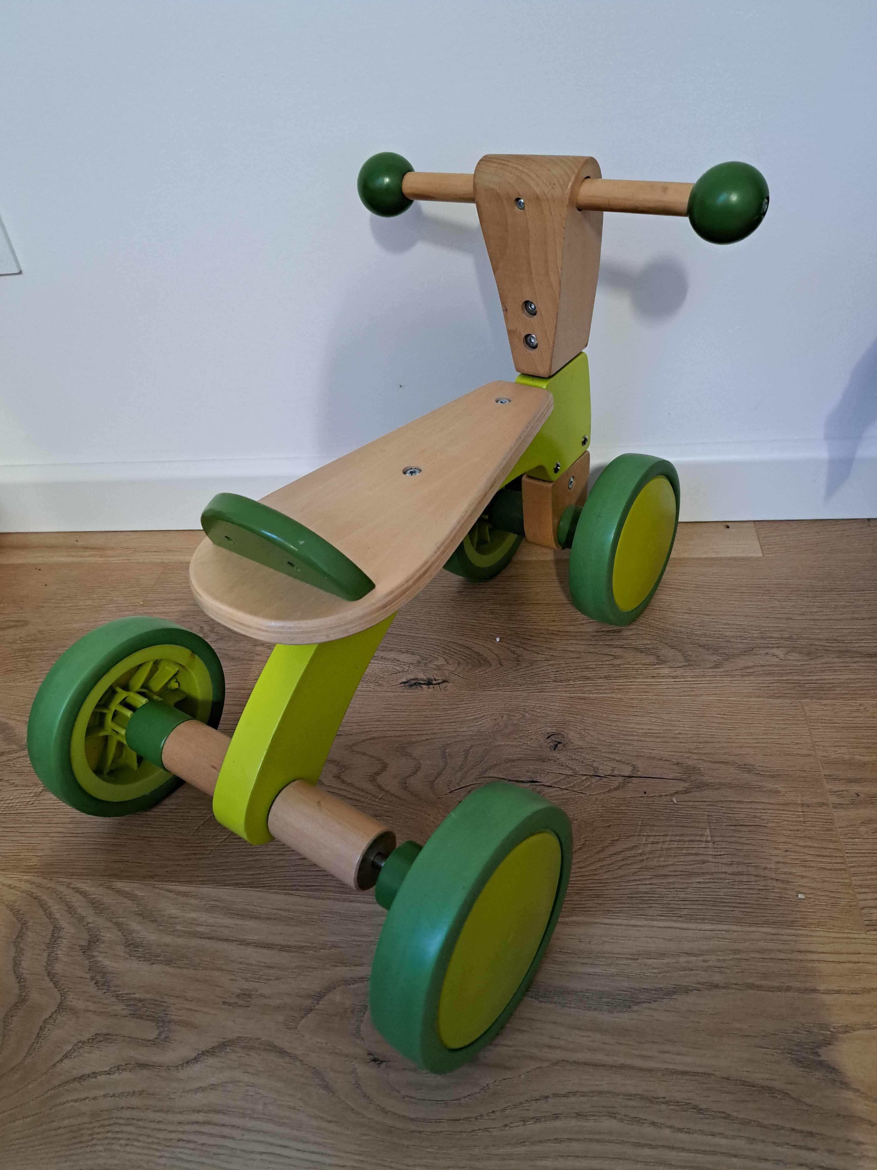 Jeździk rowerek biegowy Hape, drewno