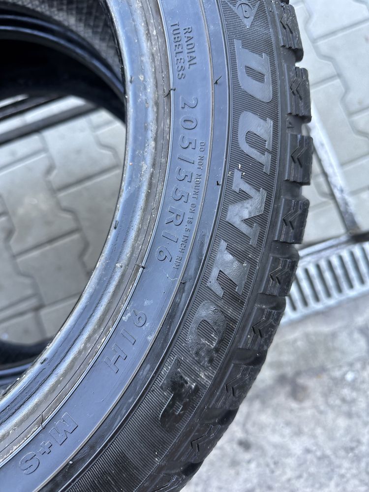 205/55r16 dunlop zima run flat bmw