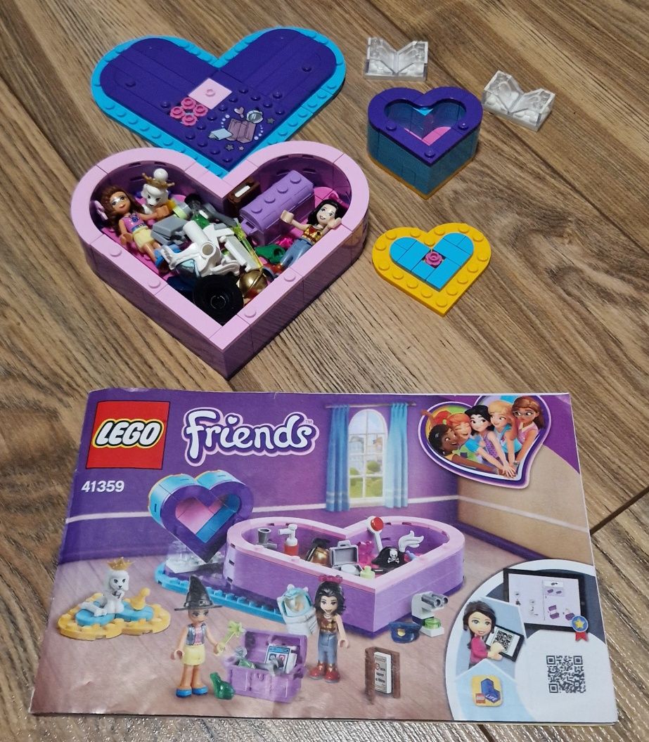 Lego Friends 41359 pudełko przyjaźni zestaw w kształcie serca