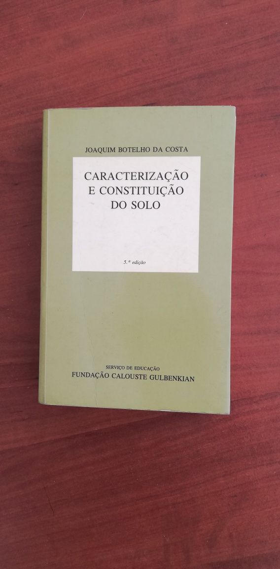 Características e constituição do solo