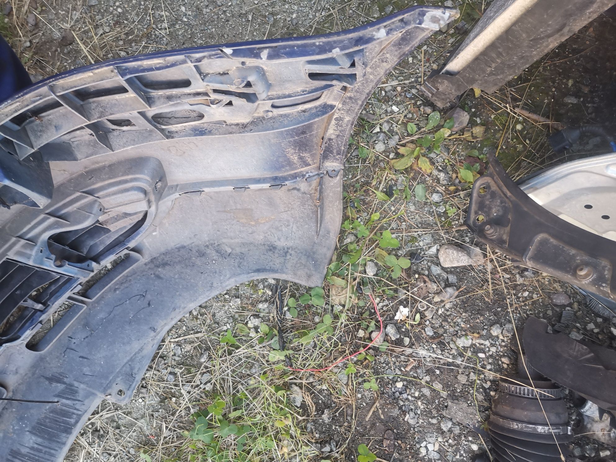 Volkswagen passat b5 fl zderzak przód lc5x chrom