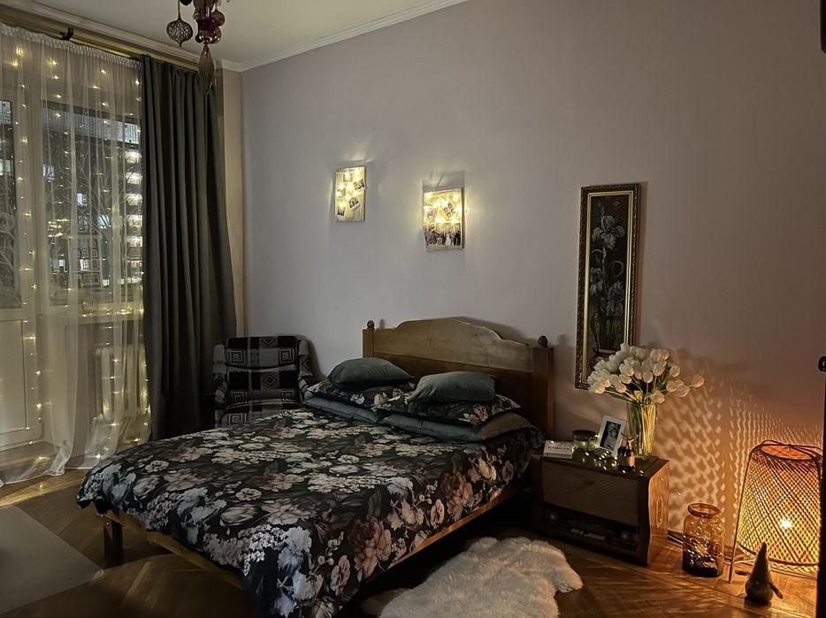 ліжко двоспальне дерево