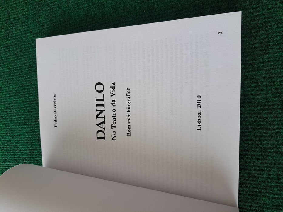 Danilo - No Teatro da Vida (Romance Biográfico) - Pedro Barreiros