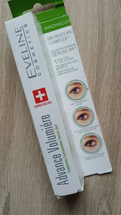 Eveline Cosmetics 3w1 skoncentrowane serum do rzęs