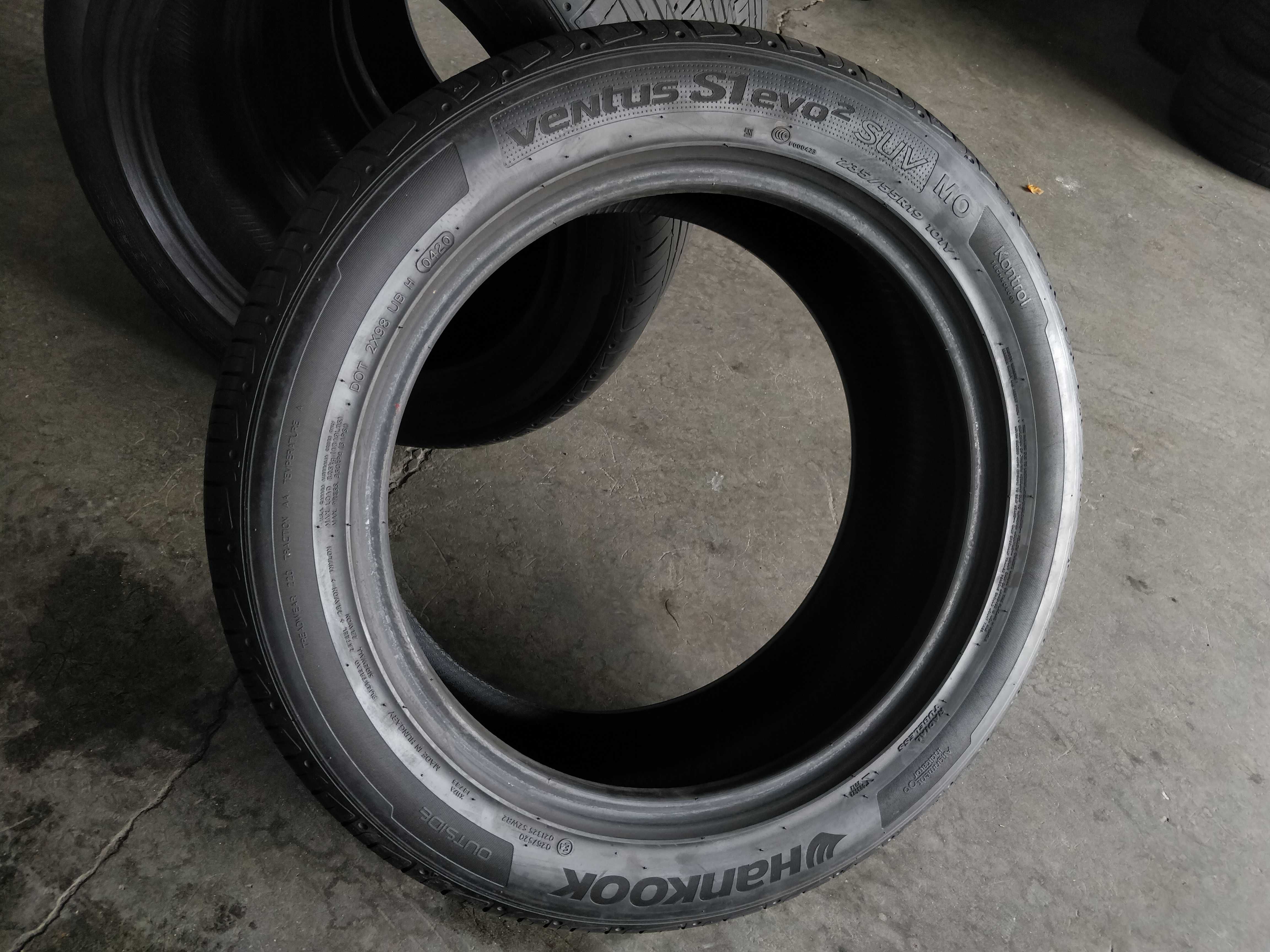 R19 235 55 шини літні Hankook ventus S1 evo2 suv MO