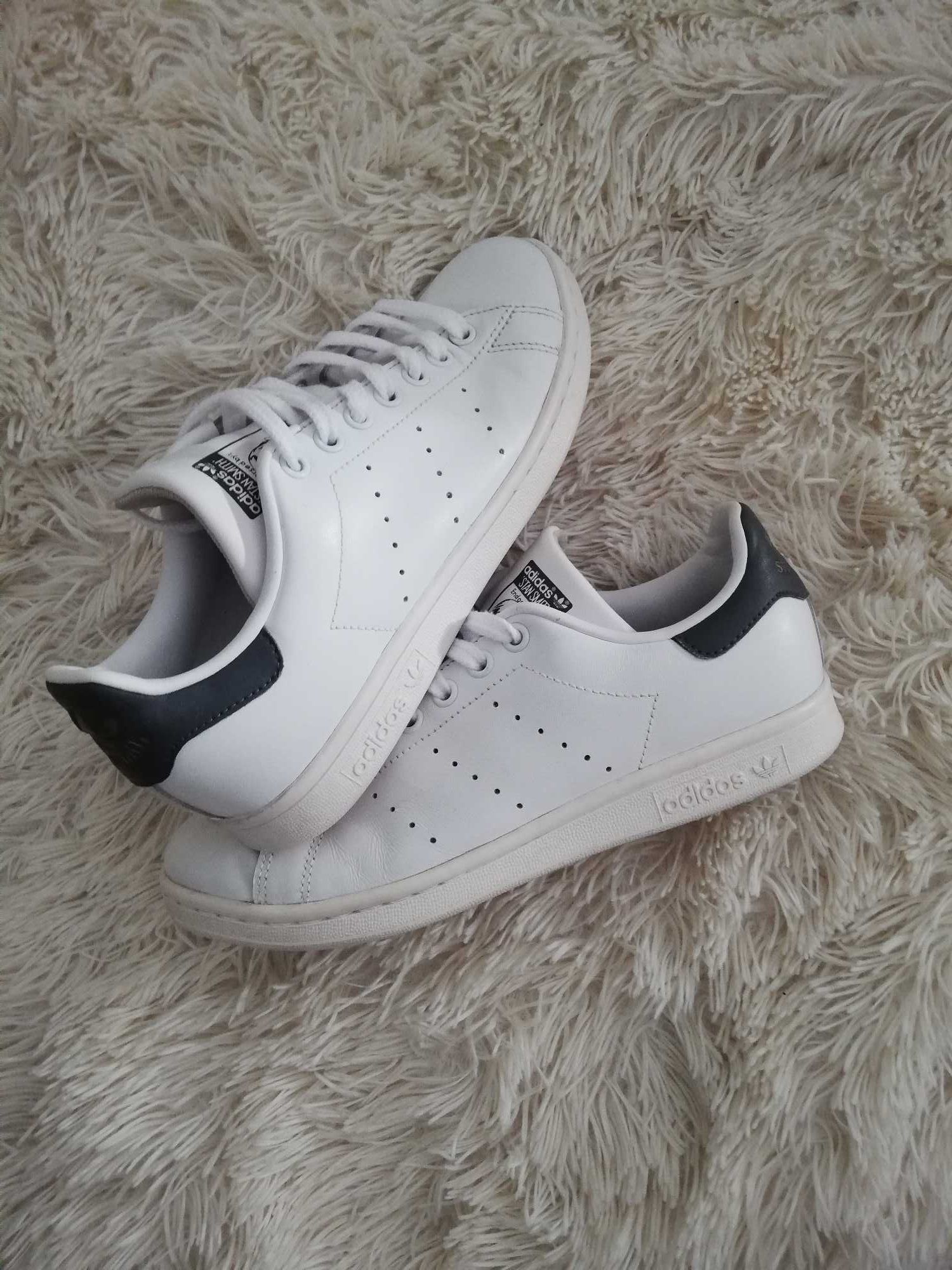buty Adidas 39 1/3 adidas Stan Smith 39 1/3 białe sneakersy adidas 39