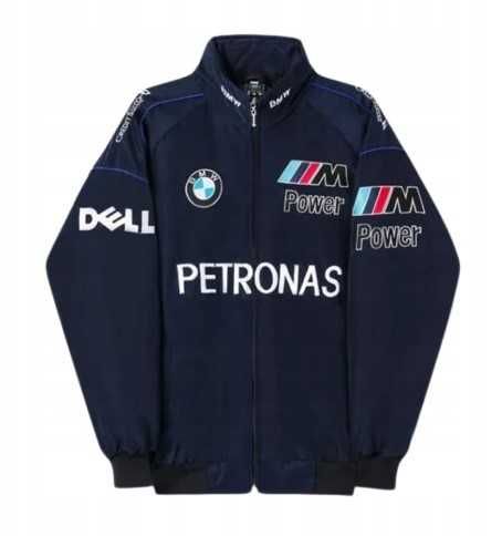 Kurtka F1 BMW Granatowa Sportowa Vintage Racing Motorsport XXL