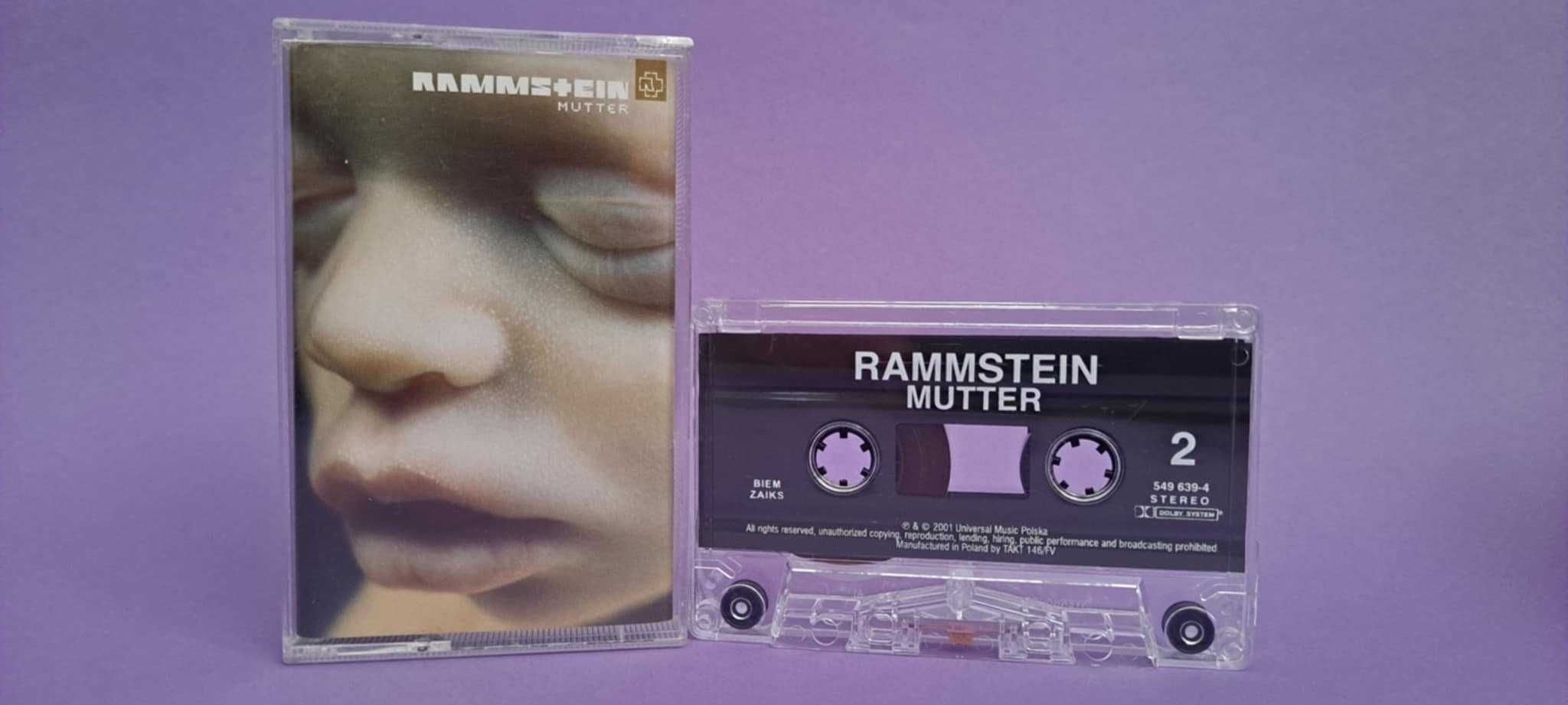 Rammstein – Mutter KASETA Poland 2001