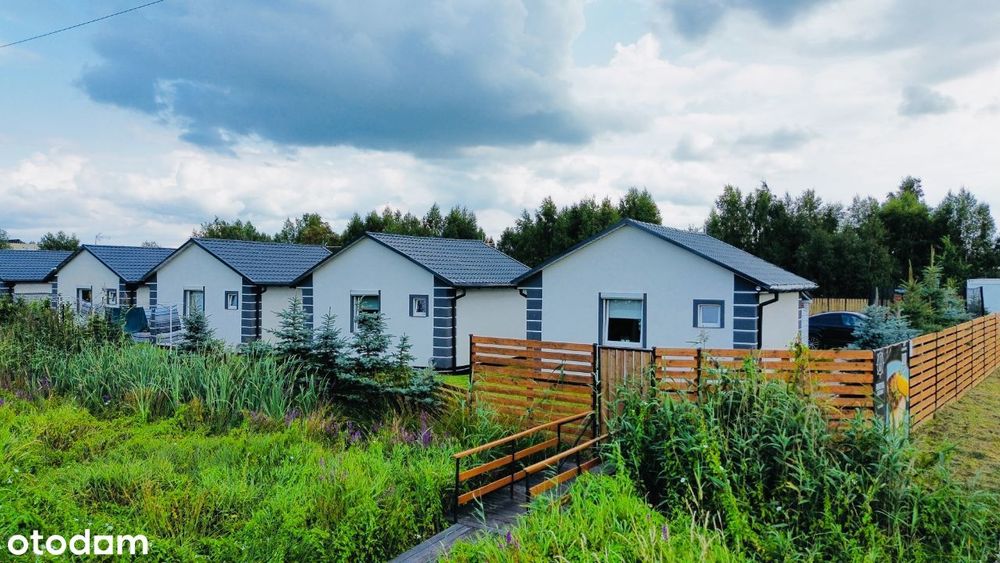 Atrakcyjna działka z 4 domkami nad morzem Łeba FV