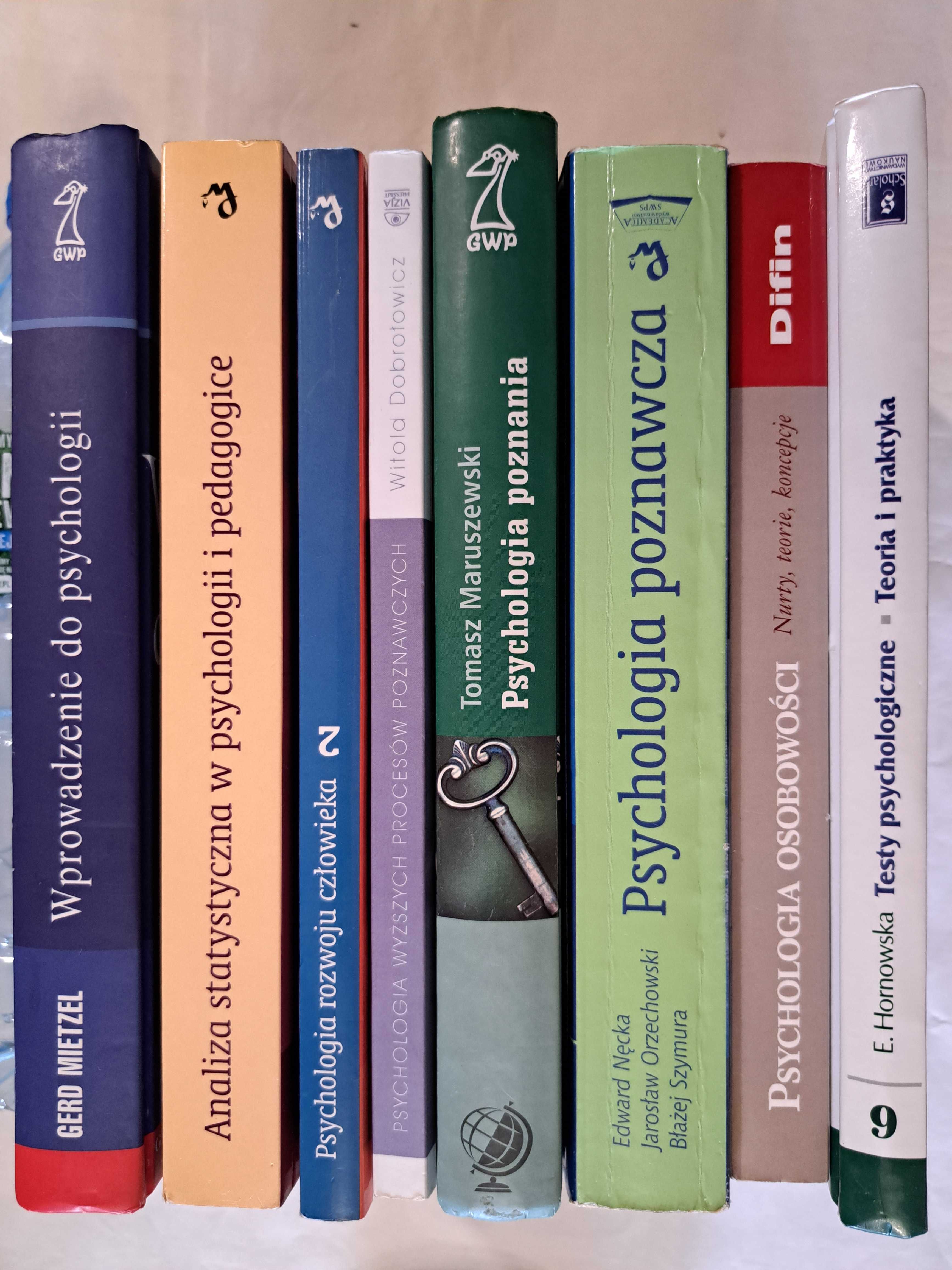 Psychologia x 8 - Psychologia Poznania + Poznawcza + Osobowości ...