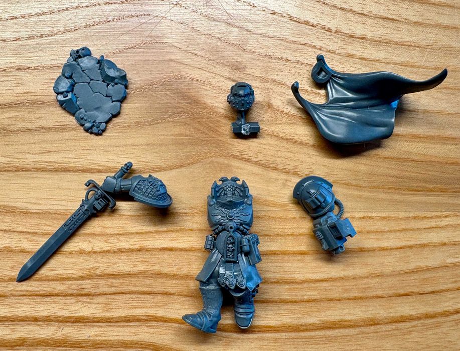 Grey Knights Brotherhood Champion (konwersja z adeptus custodes)