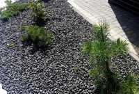 GRYS Grafitowy czarny bazalt kamień ogród 11-16 lub 30-50