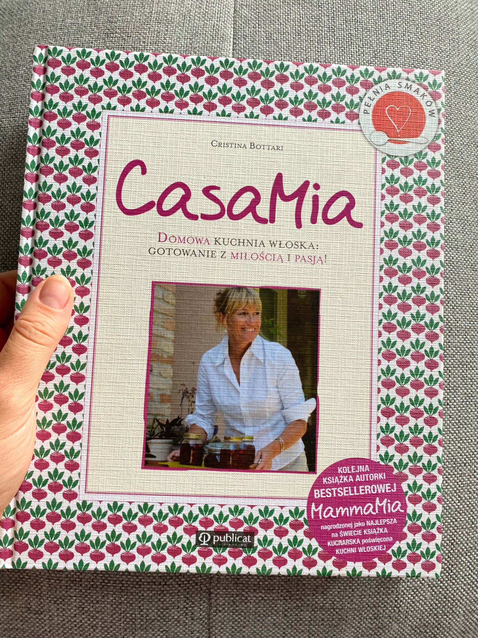 Książka kucharska - kuchnia włoska - Christina Bottari Casa Mia
