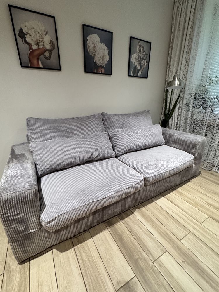 Sofa Coast włoska Agio Divani sztruks, poso, lincoln. Miekka wygodna