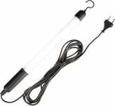 Lampa warsztatowa kanałowa robocza  hak led 8W 47cm kabel 5m [2410]