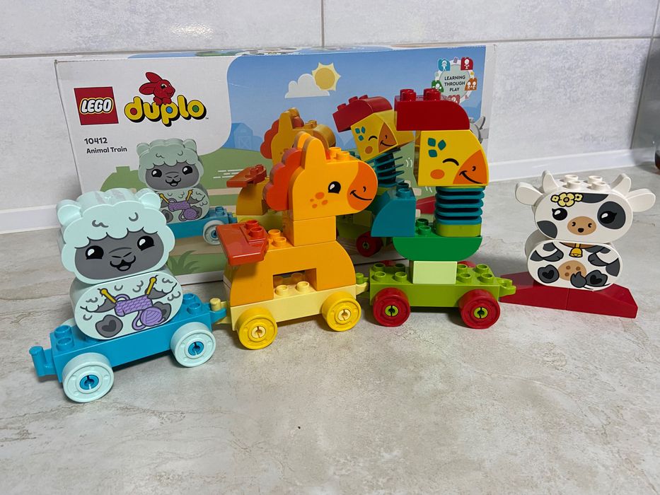 Конструктор Lego duplo Animal train потяг з тваринами