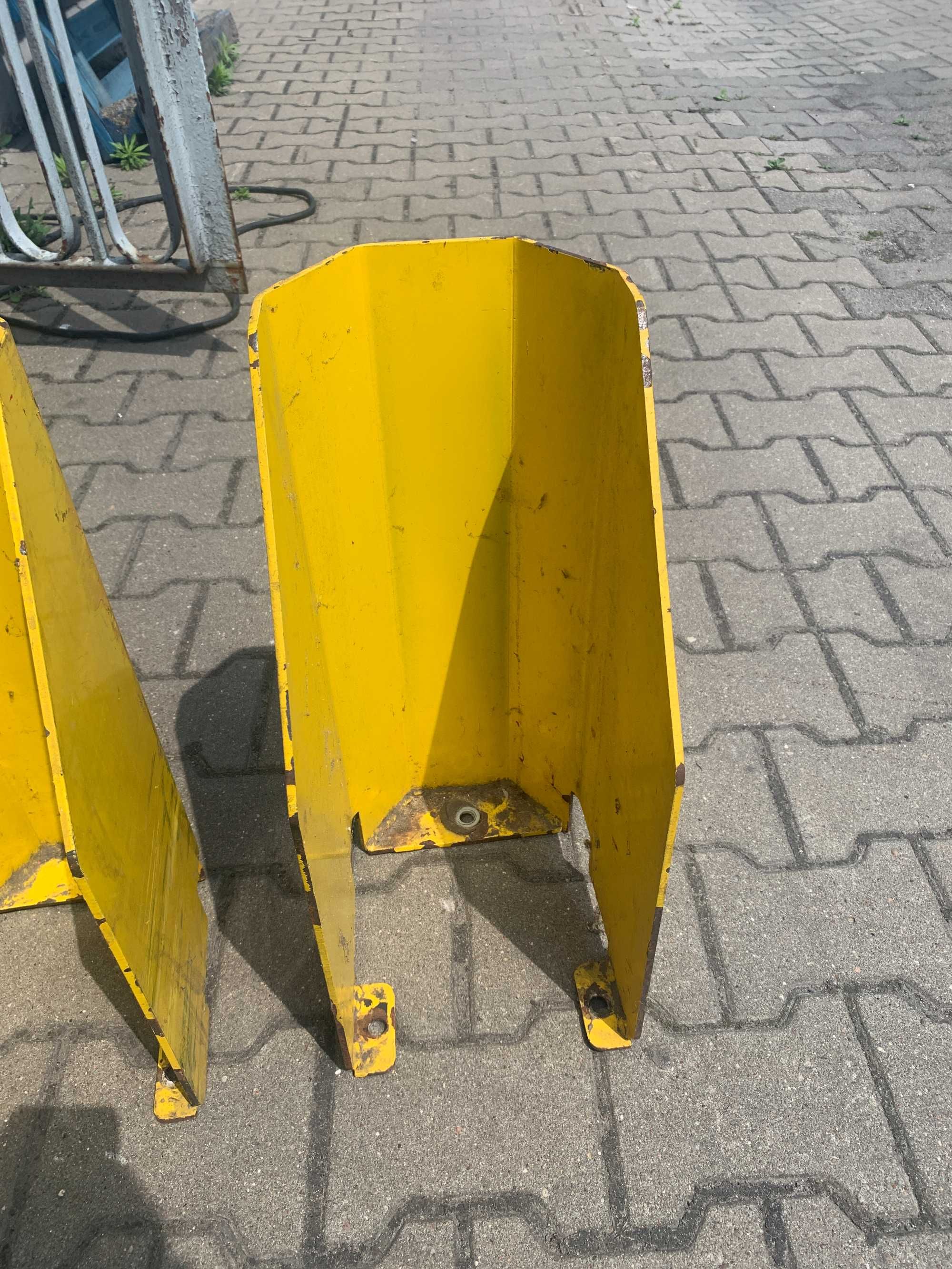 Stalowe osłony nogi regału magazynowego odbój odbojnica odbojnik