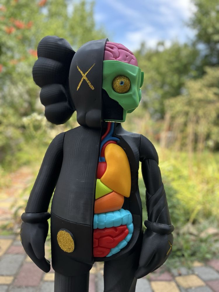 Kaws кавс 3д печать разных фигурок на заказ