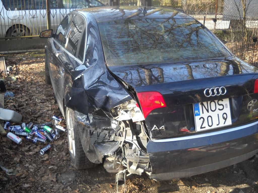 Audi A4 B7 Uszkodzone w całości na części