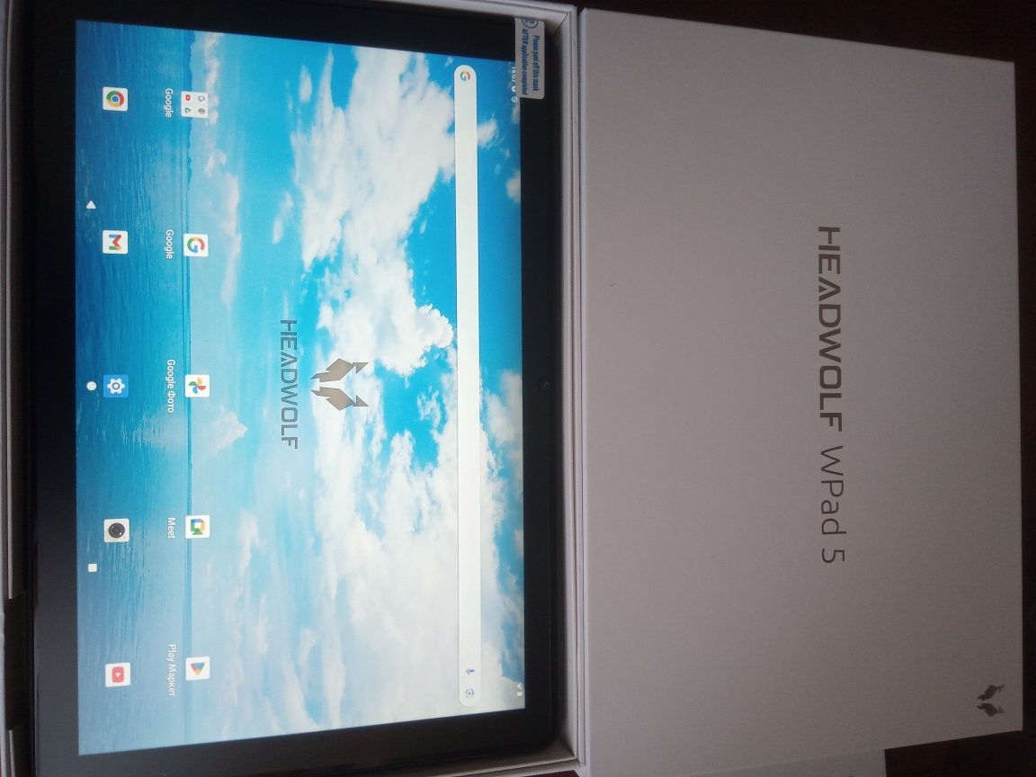 10" FHD Android 14 новий 4+4/128  планшет  Headwoolf WPad 5