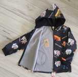 Dwie kurtki softshell Minecraft rozm 116 i 128
