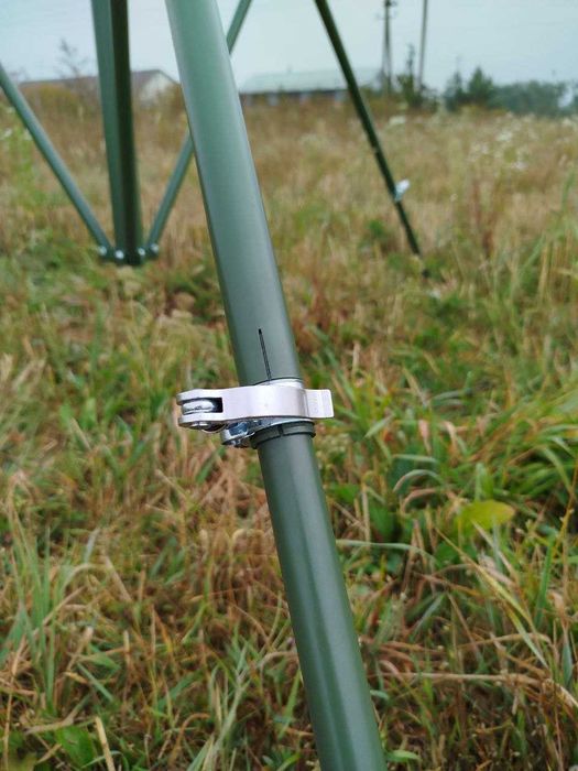 Щогла / Мачта телескопічна алюмінієва 10 м для антен та систем БПЛА