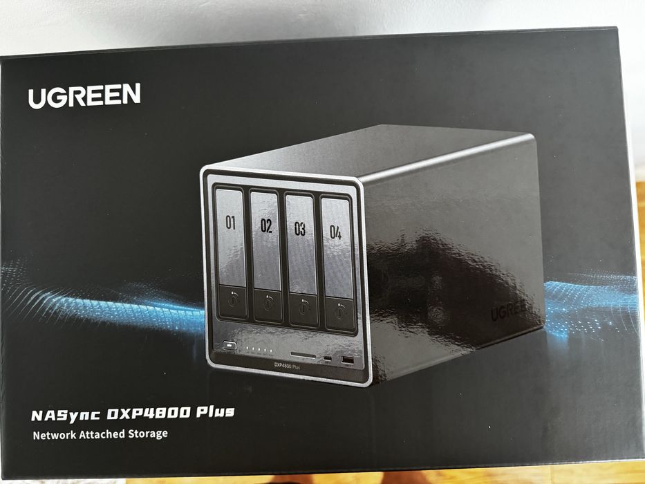 Serwer plików UGREEN NASync DXP4800 Plus 8GB RAM
