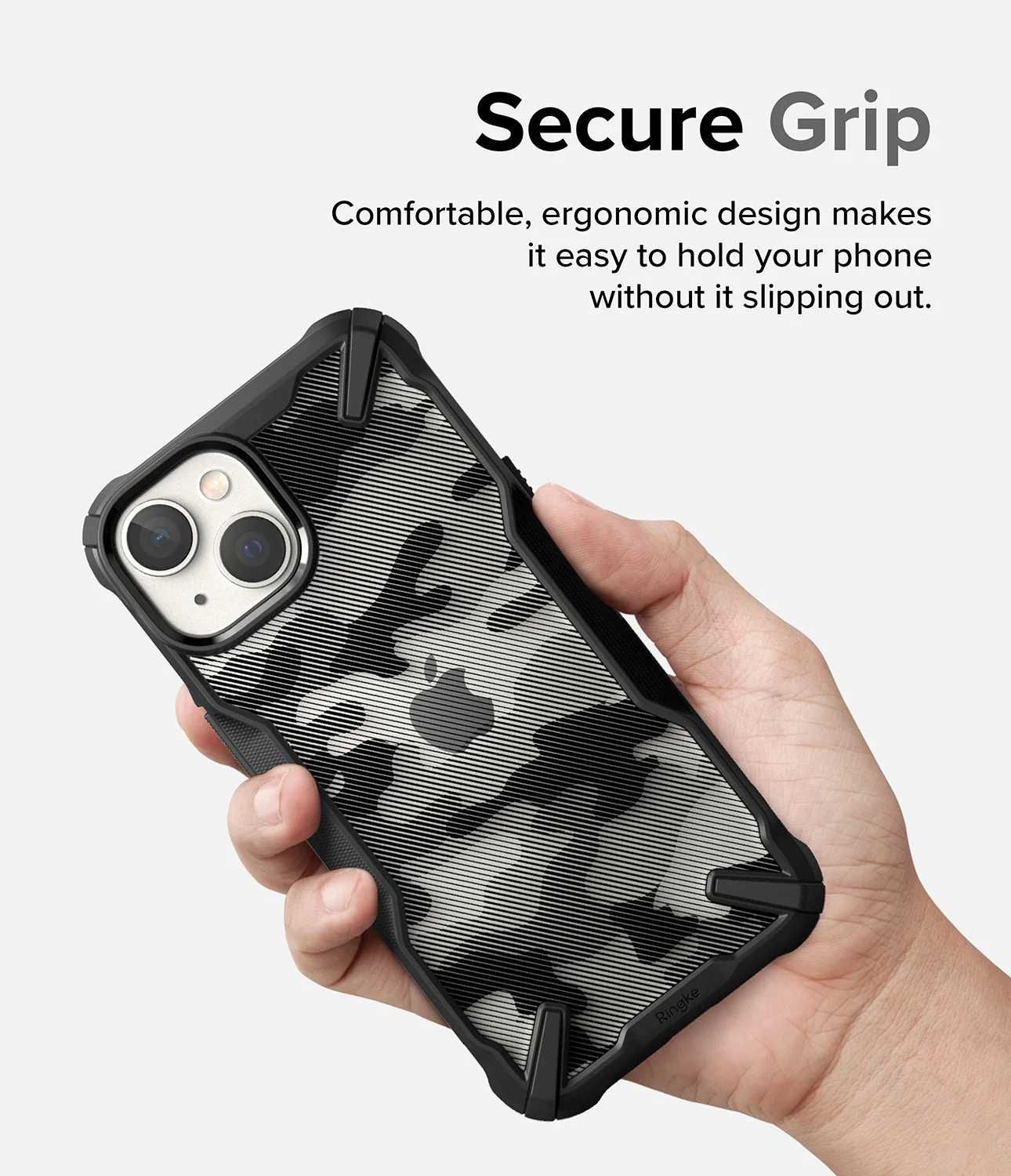 Чохол Ringke Fusion X Case для iPhone 14 Camo Black