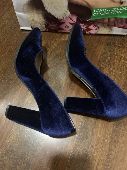 Stilketos novos azul
