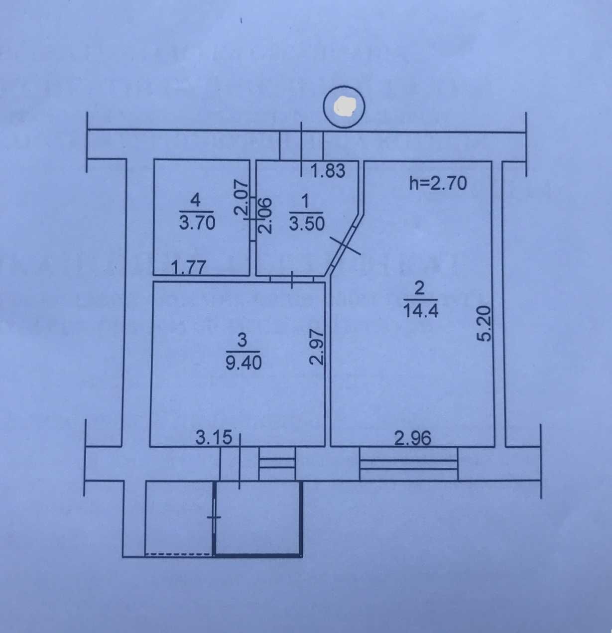 Продам 1-к квартиру 34м2 з не завершеним РЕМОНТОМ в ЖК Версаль. Ірпінь