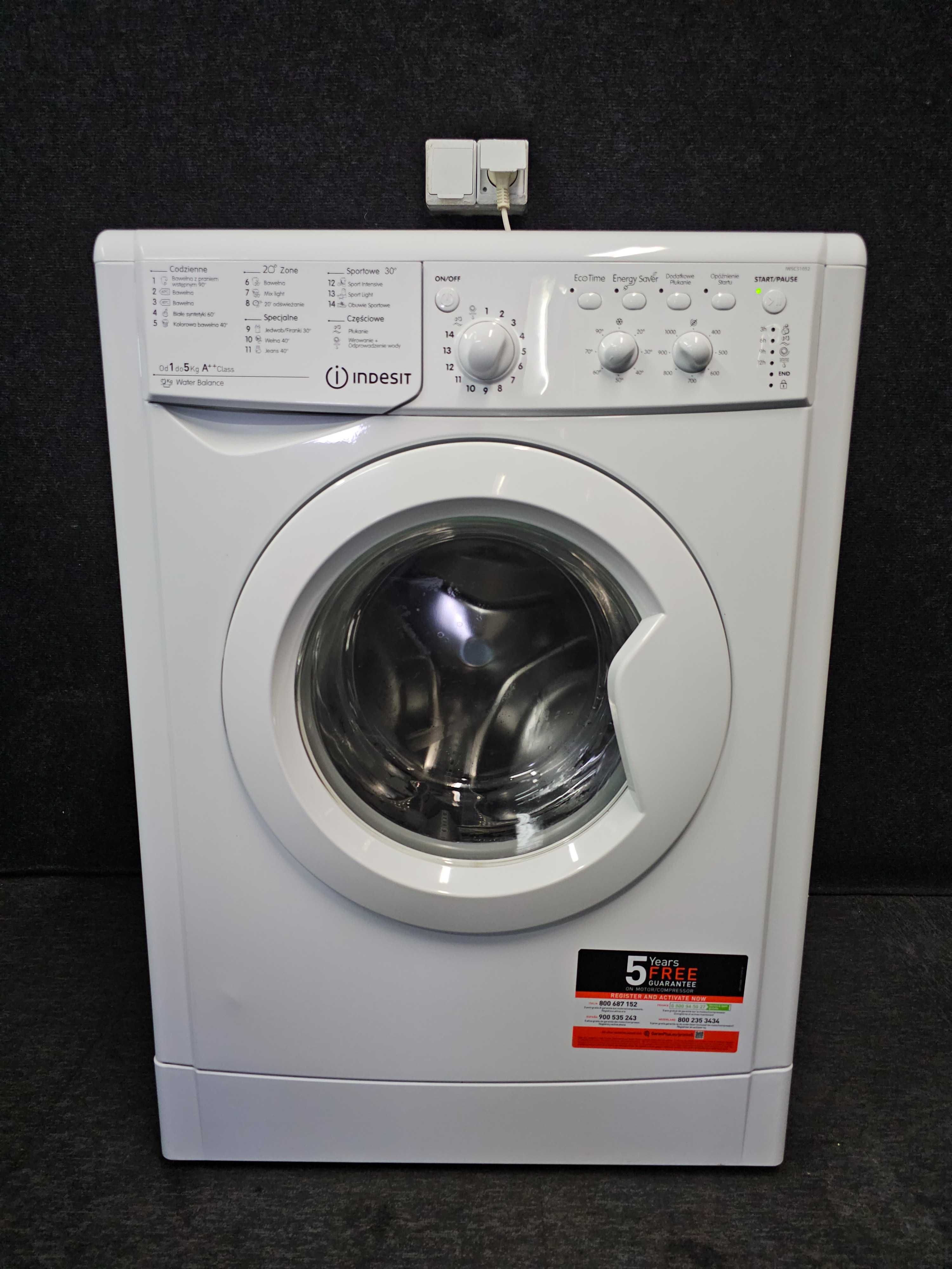 Pralka Indesit 5kg/ 1000obr / A++ / Transport / Gwarancja