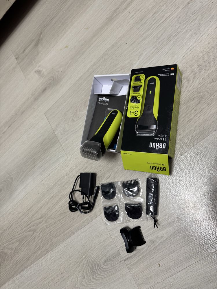 Електробритва Braun Series 3 300s Green