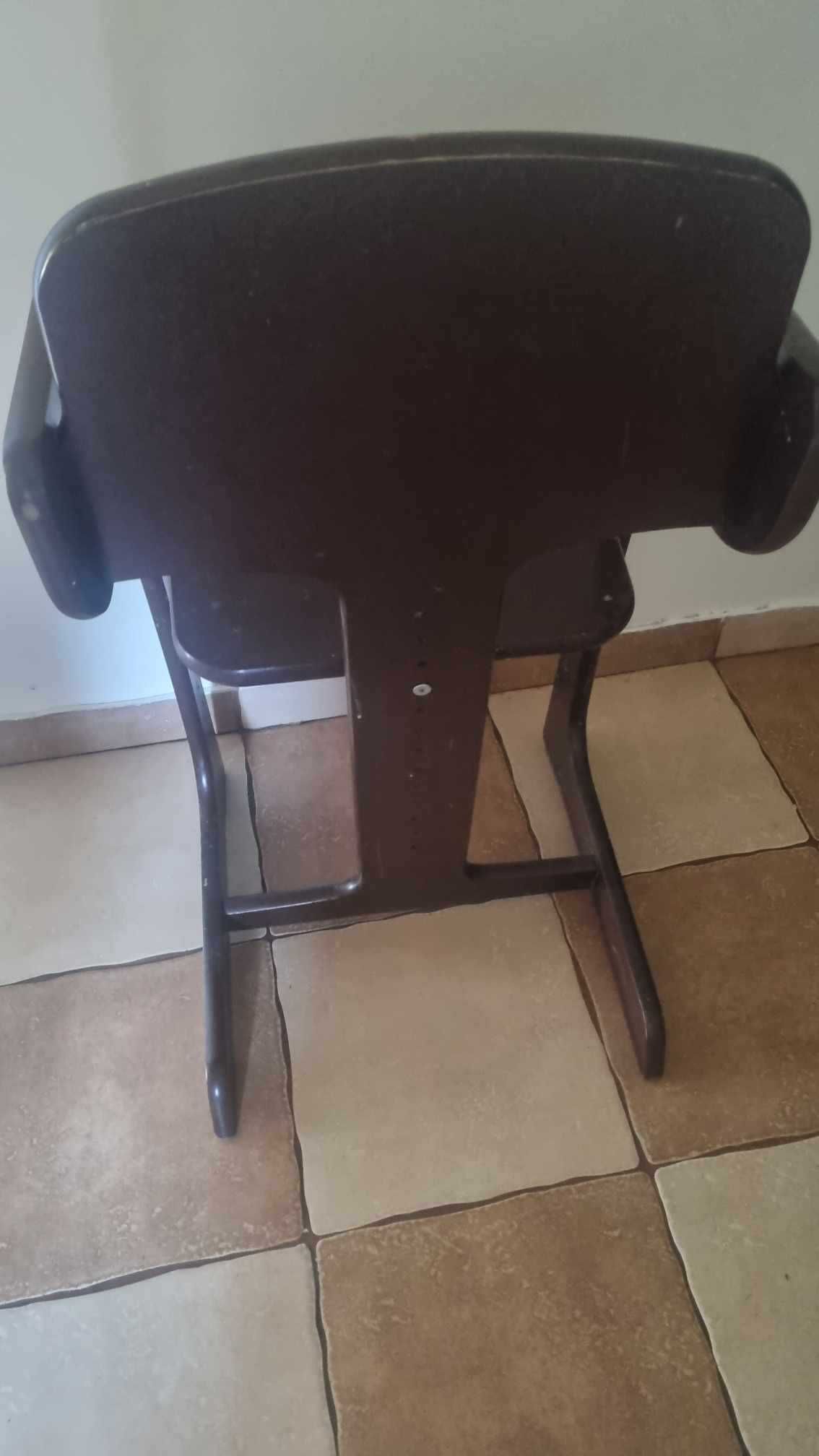 Krzesło dziecięce drewniane regulowane